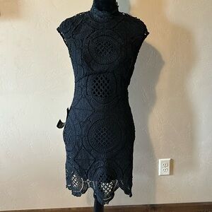 Women’s Black Backless Dress